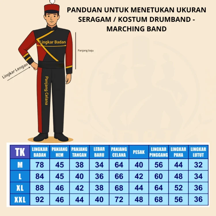Seragam Drumband / Marching Band - Custom Seragam Drumband - Image 7