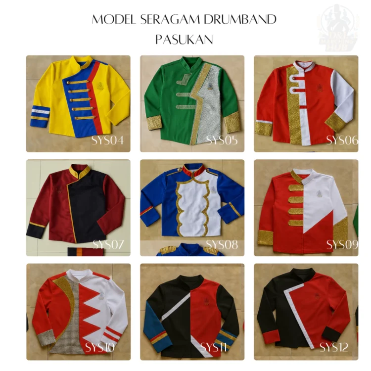 SERAGAM DRUMBAND / MARCHING BAND ANAK SD - KOSTUM DRUMBAND - CUSTOM SERAGAM DRUMBAND - Image 3