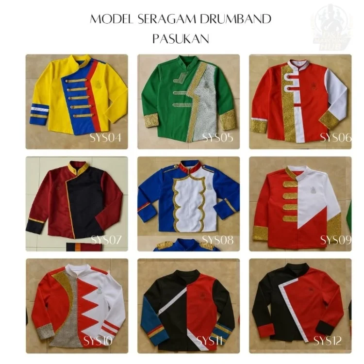 Seragam Drumband Pasukan / Kostum Drumband Khusus Retail - Image 7